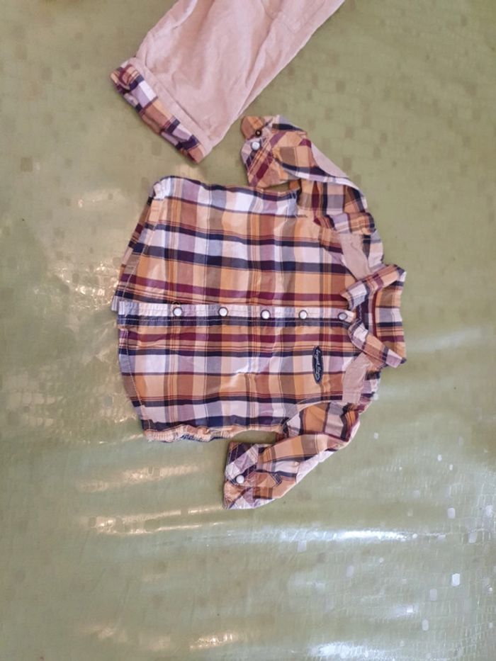 Ensemble salopette Sergent Major 6 mois - photo numéro 3