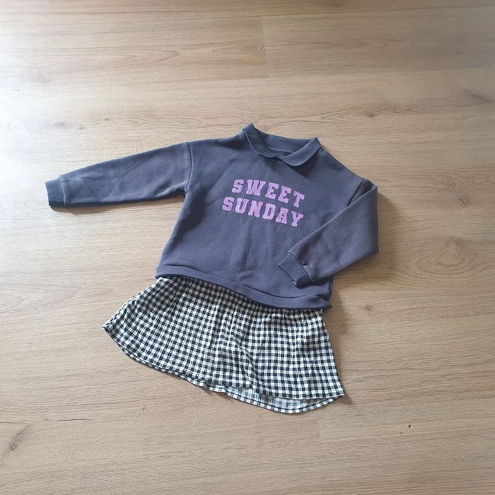 🩷 Robe sweat 4 ans Kiabi #emyfleury_4ansfille - photo numéro 2