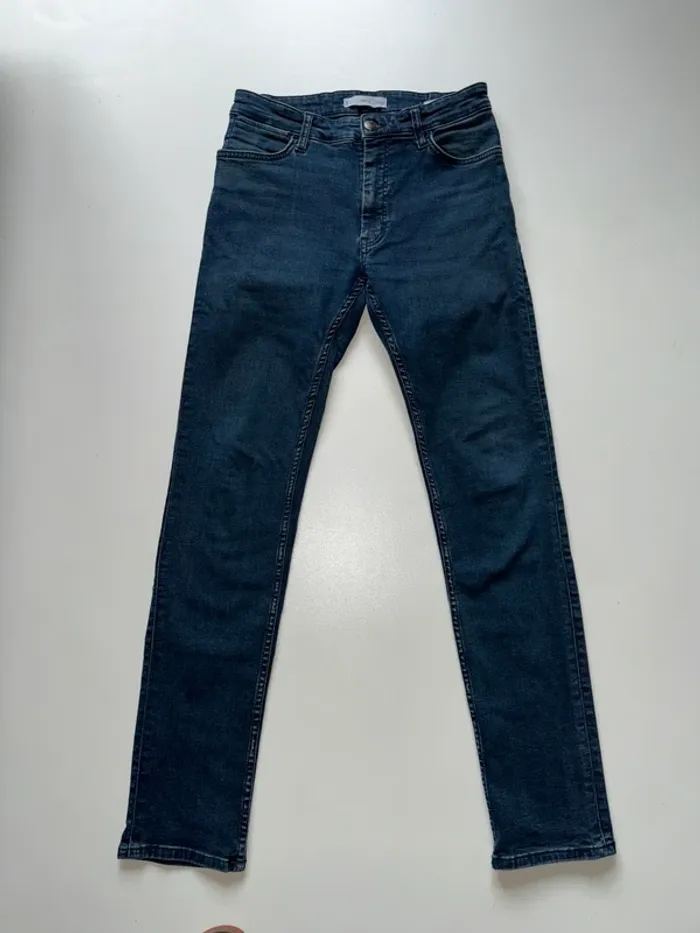 Jeans slim bleu Mango