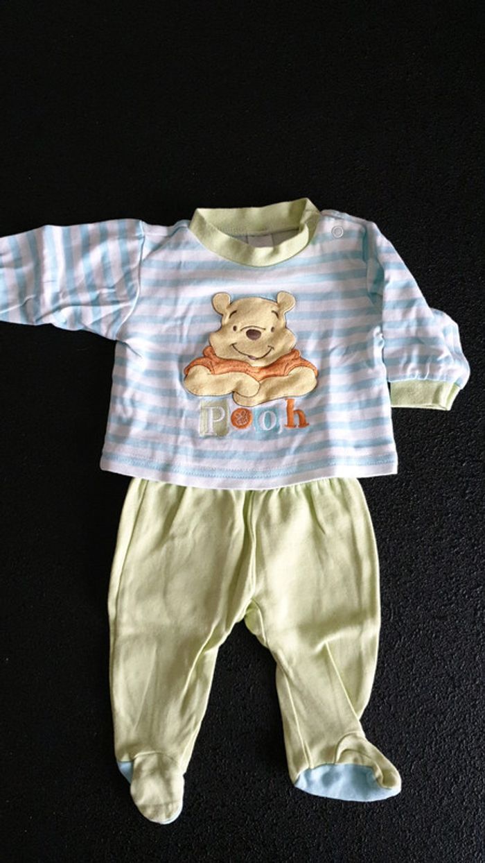 Pyjama winnie 56cm 2 pieces