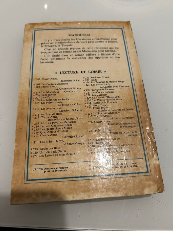 Livre maroussia lecture et loisir - photo numéro 2