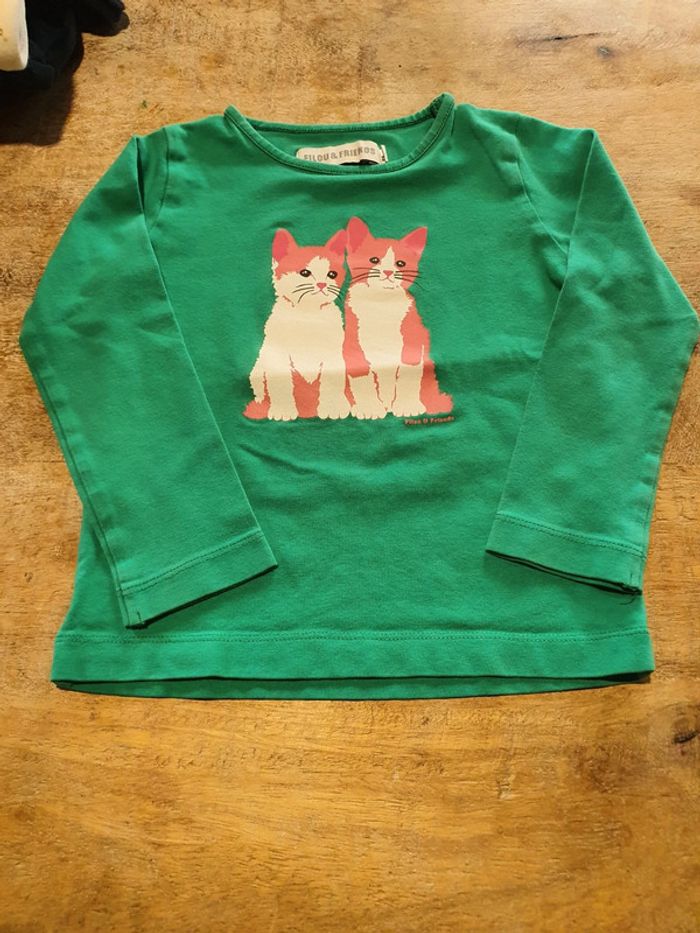 T-shirt manches longues 98cm