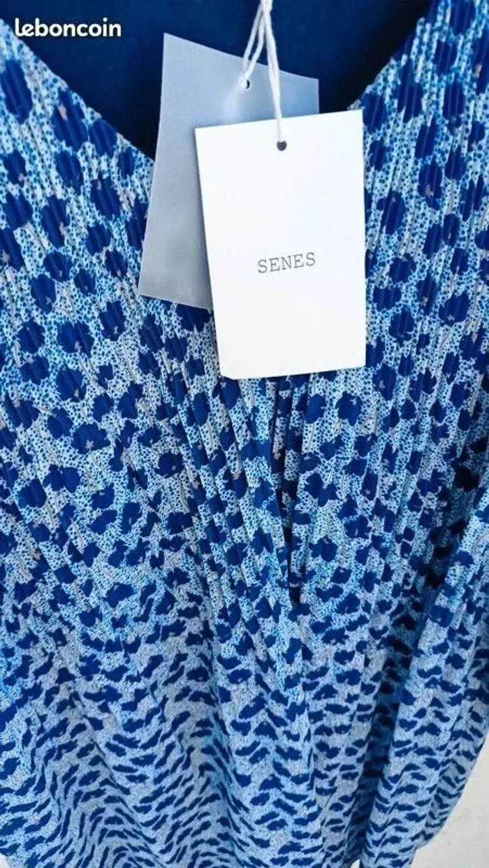 robe bleue senes - photo numéro 3