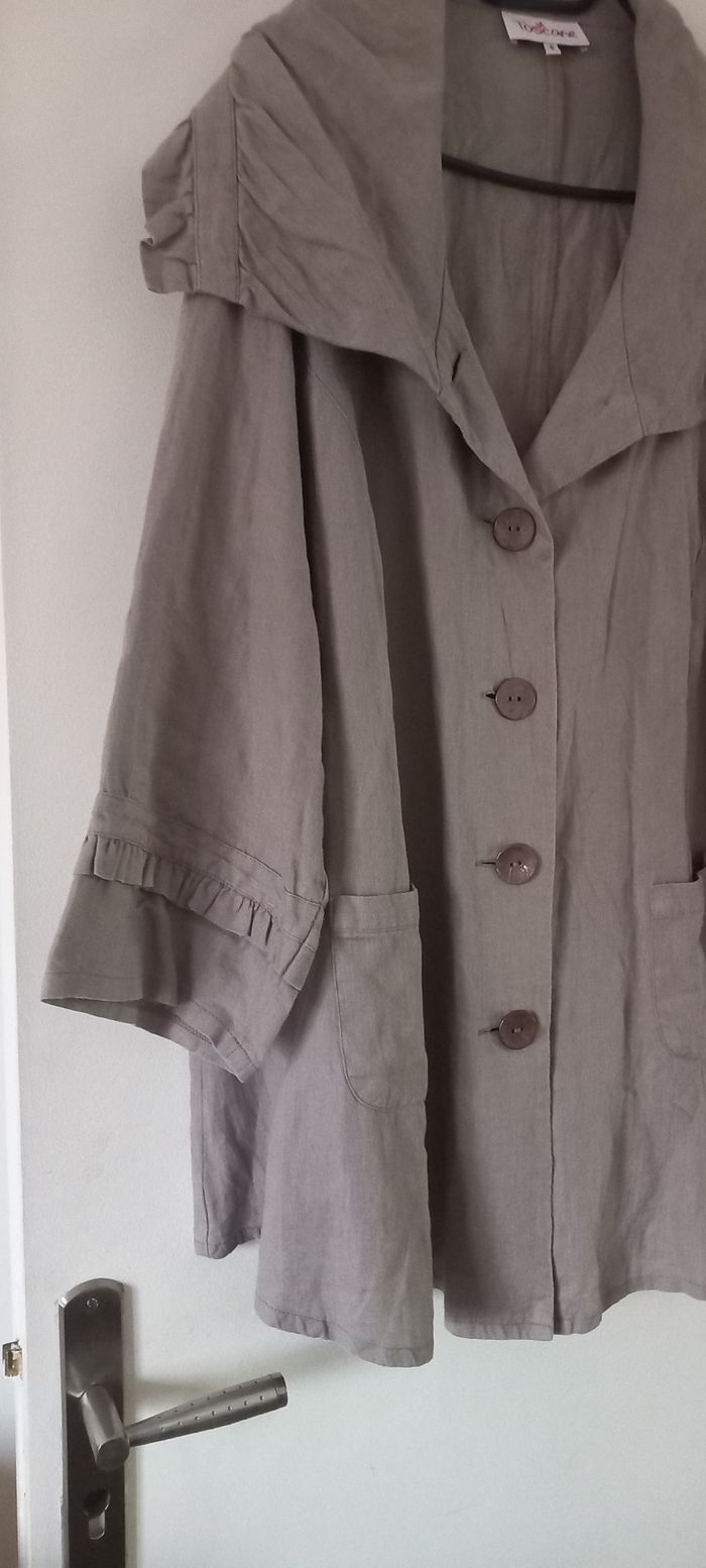 Veste en lin toscane - photo numéro 2