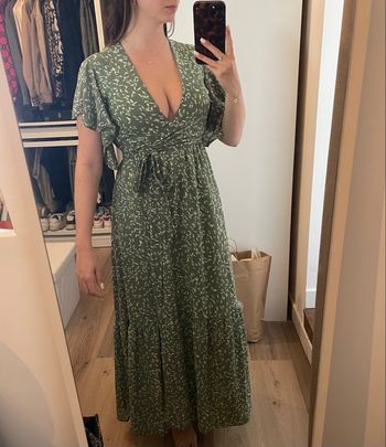 Robe longue fleuri 