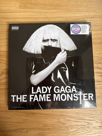 Lady Gaga - The Fame Monster Deluxe Edition Vinyle Box Edition Limitée Argent et Vert NEUF