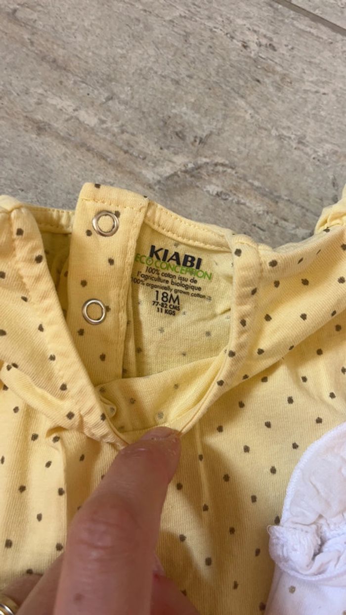 Lot de t-shirt fille 18 mois - photo numéro 3