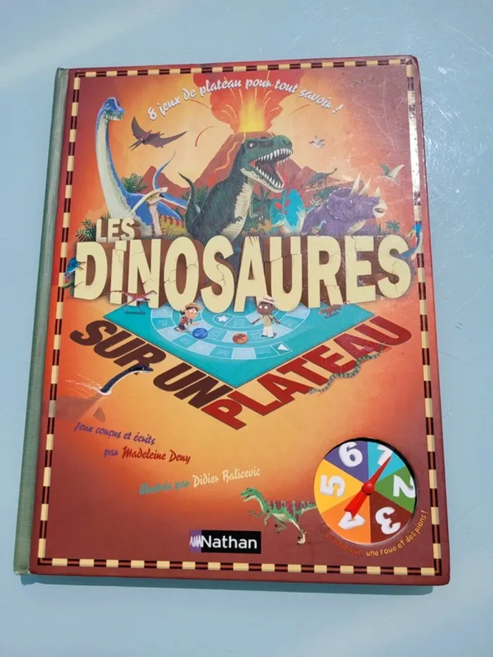 Livre Jeu 🦕 Les Dinosaures sur un plateau 🦖 (81) - photo numéro 2