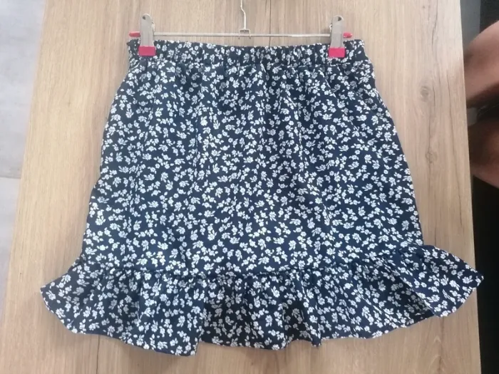 Jupe fleurie fille shein taille 11-12ans #12ans_krocaro - photo numéro 9