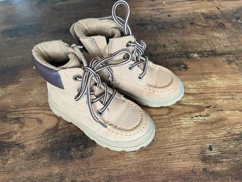 Bottines marrons en cuir