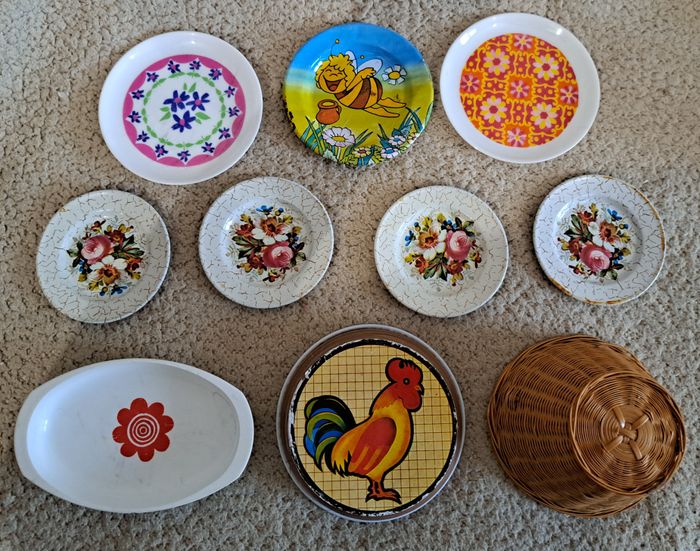 🪆 Gros lot de dinette pour enfants - photo numéro 2