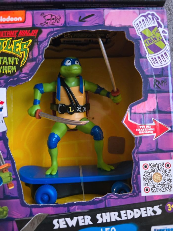 Lot de 4 tortues ninja articulée - photo numéro 8