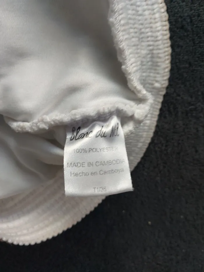 Short blanc du nil taille 1 - photo numéro 4