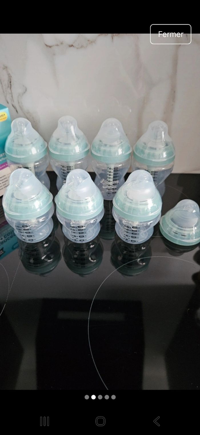 Lot biberons tommee tippee - photo numéro 2