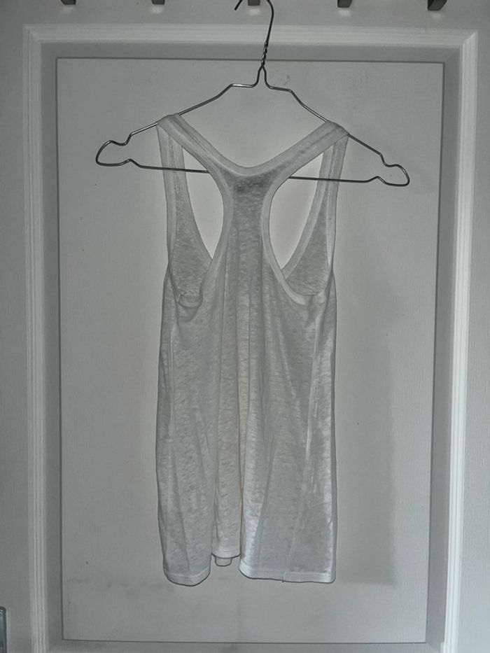 Débardeur blanc, taille XXS - photo numéro 3