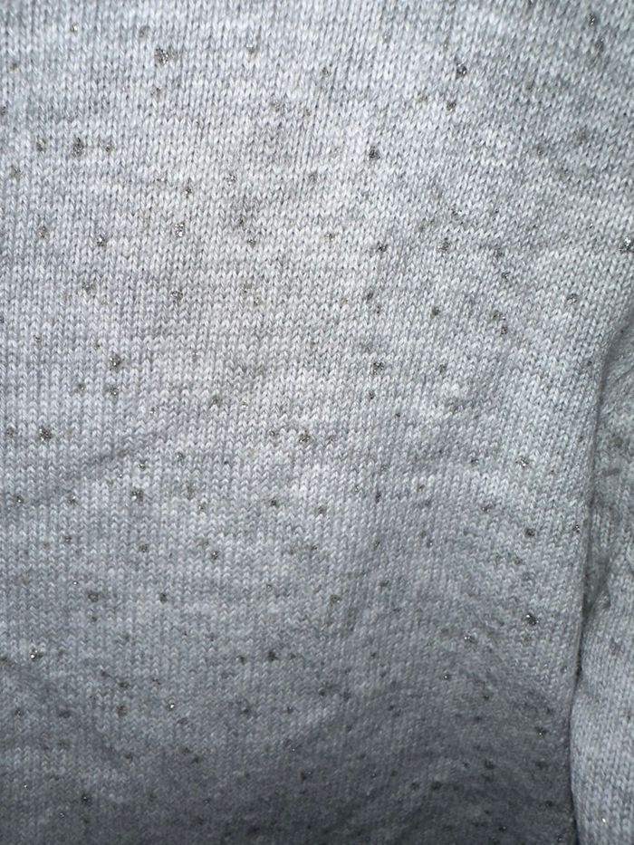 Gilet gris pailleté Tissaia Basics – Taille 5 ans (110 cm) - photo numéro 4