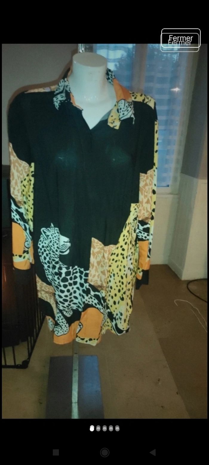 Très beau chemisier long f20 - photo numéro 2