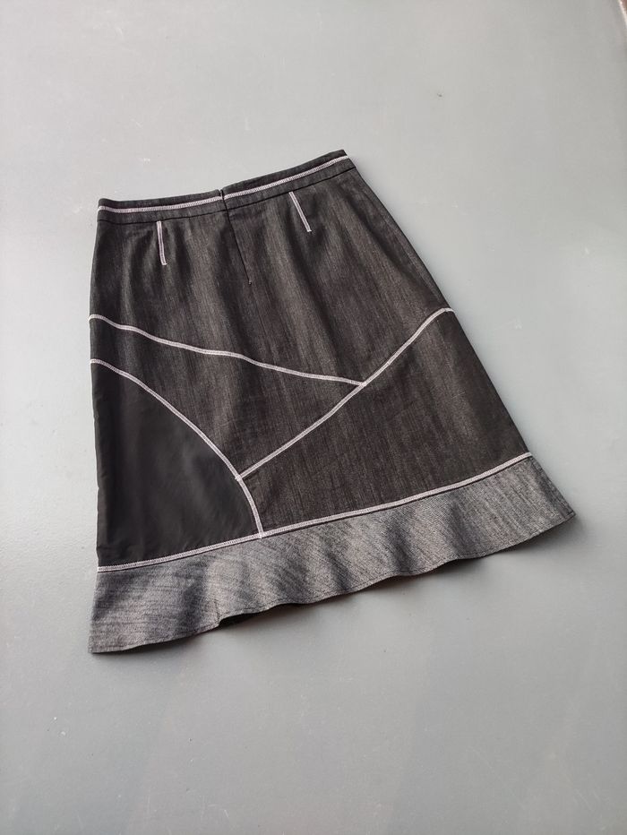 Jupe mi-longue noire - photo numéro 2