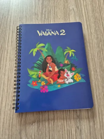 Cahier de texte Vaiana 2