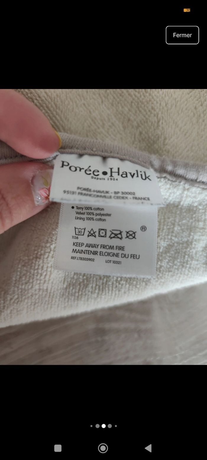 Lot de 3 capes de bain - photo numéro 5