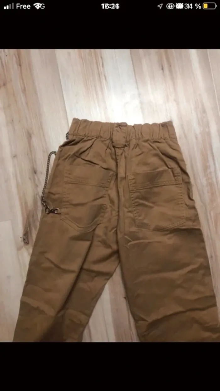cargo bershka beige - photo numéro 6