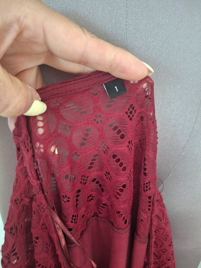 Blouse dentelle M - photo numéro 2