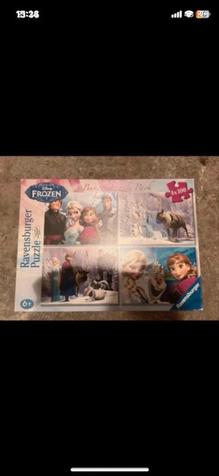 Puzzle la reine des neiges