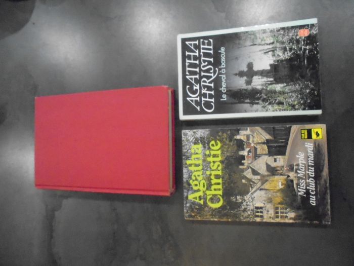 Lot de 3 livres Agatha Christie