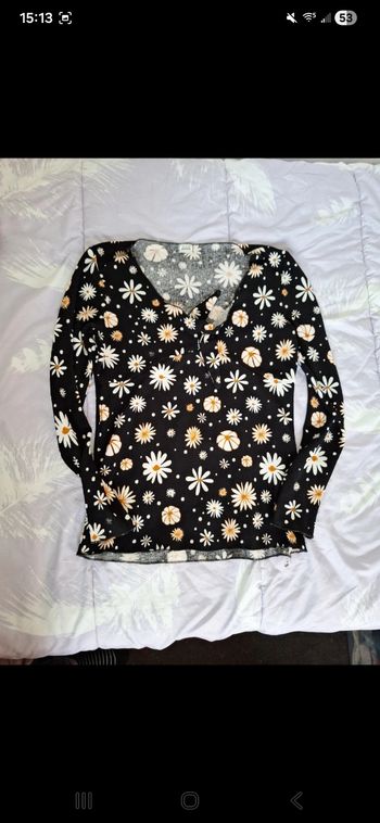 T-shirt à fleur