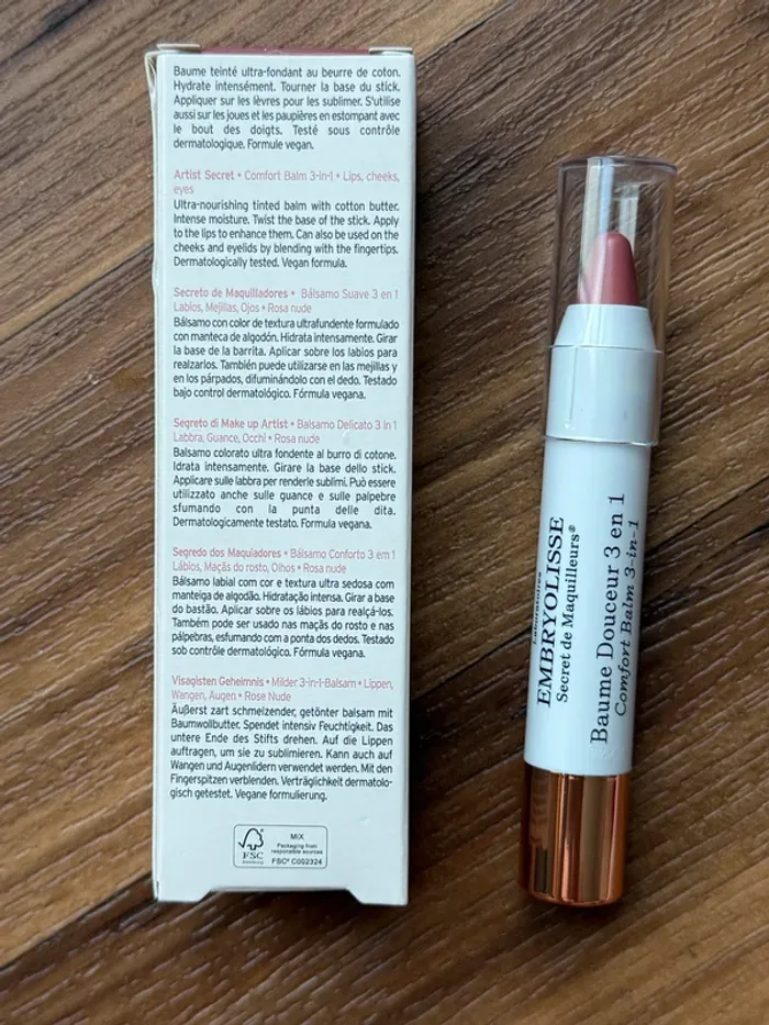 Embryolisse Baume douceur pink nude - photo numéro 3