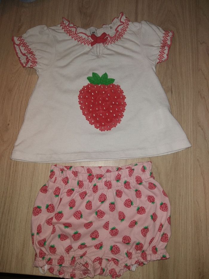 Ensemble fille été 6 mois