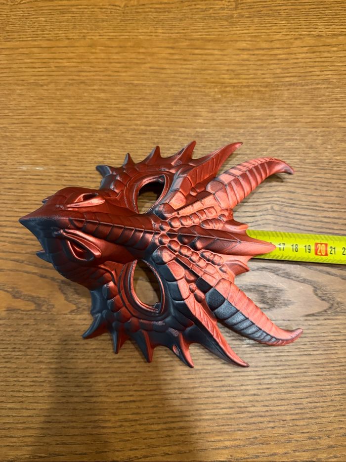 Masque décoratif dragon - photo numéro 2