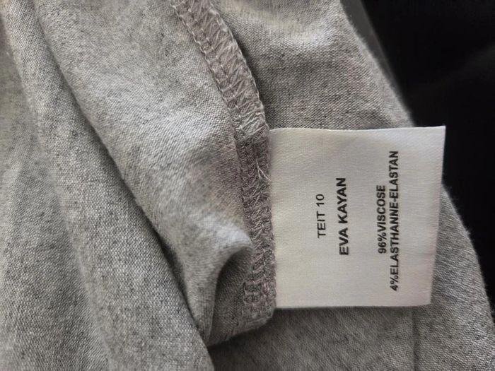 t-shirt Eva Kayan gris taille Xxl - photo numéro 6