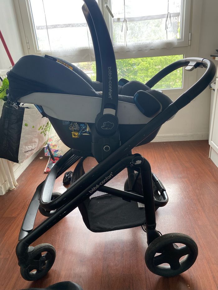 Vend poussette bébé confort ainsi que 2 siège adaptable isofix de 0mois à 9mois et le deuxième de 0mois à 15mois. - photo numéro 9