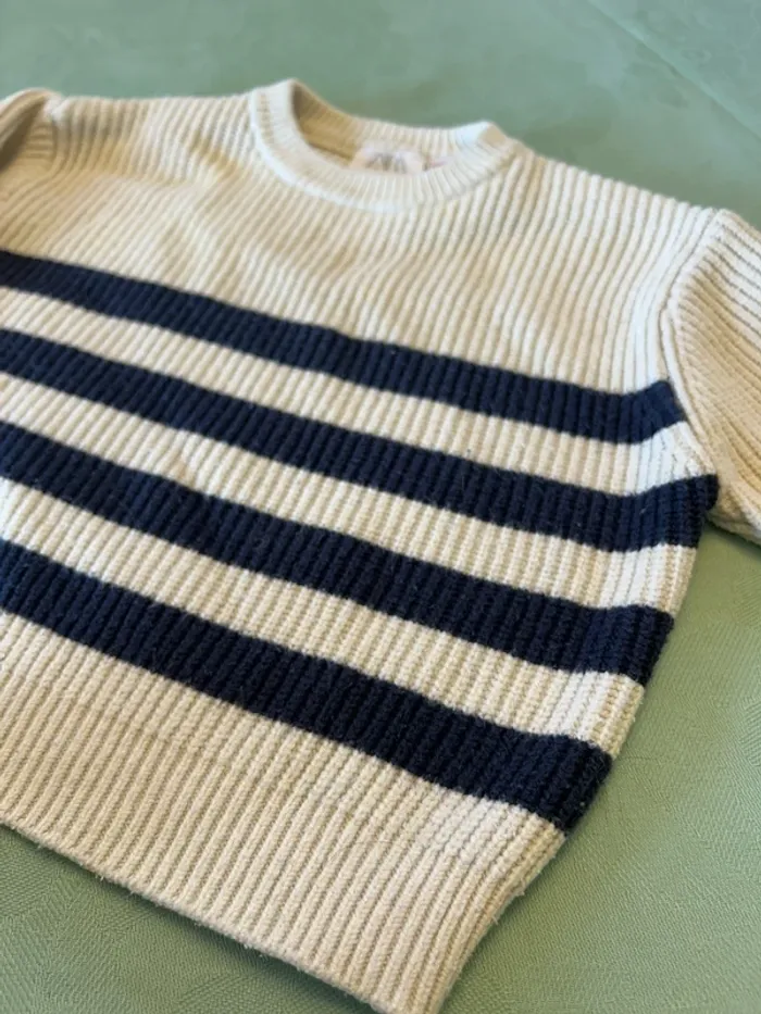 Pull Zara bébé garçon - 9/12 mois - photo numéro 3