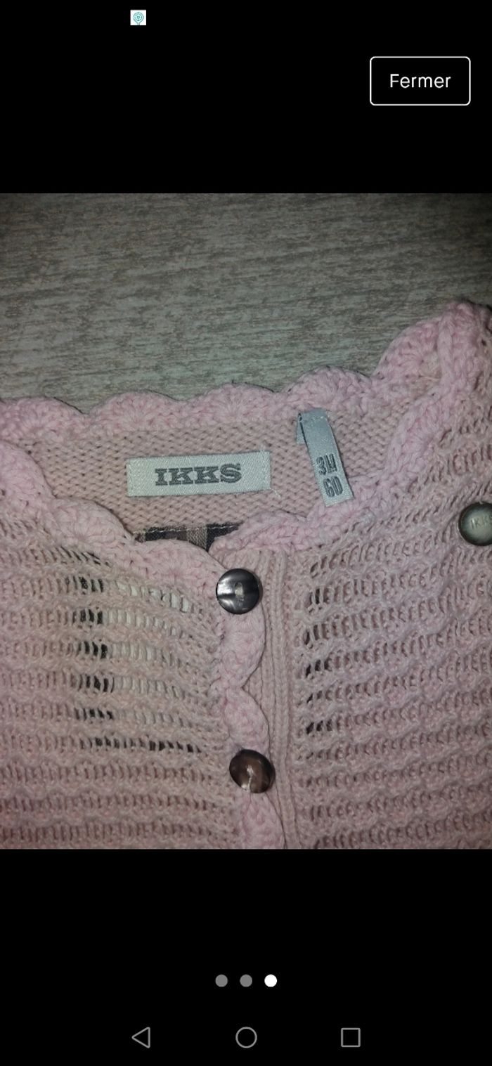 Gilet ikks 3 mois - photo numéro 3