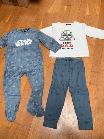 Lot 2 pyjamas Star Wars 24 mois