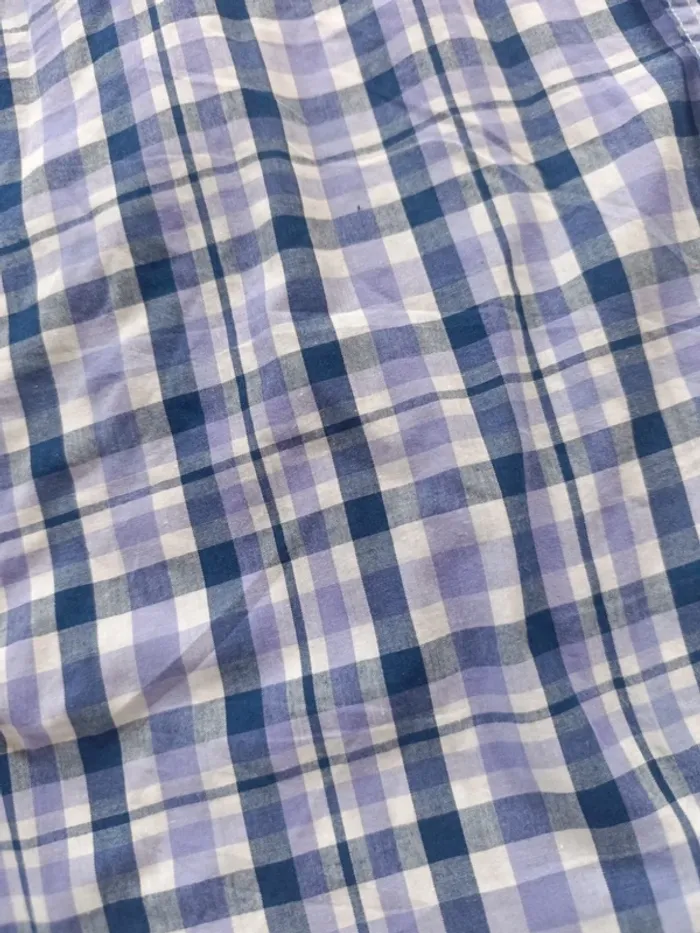 Chemise chaps easy Care manches courtes a carreaux 3XL - photo numéro 5