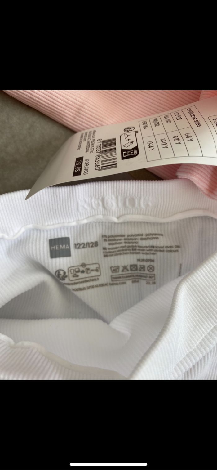 Lot de 2 culottes shorty 6-8 ans - photo numéro 7