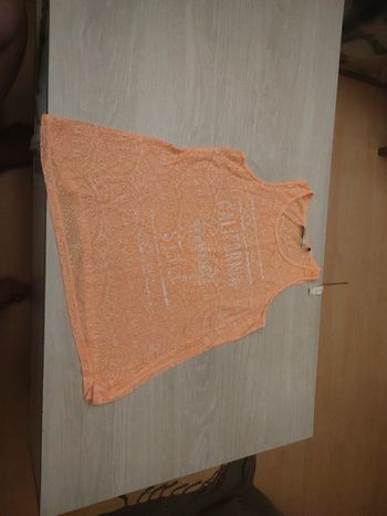 Débardeur orange IKKS 12 ans