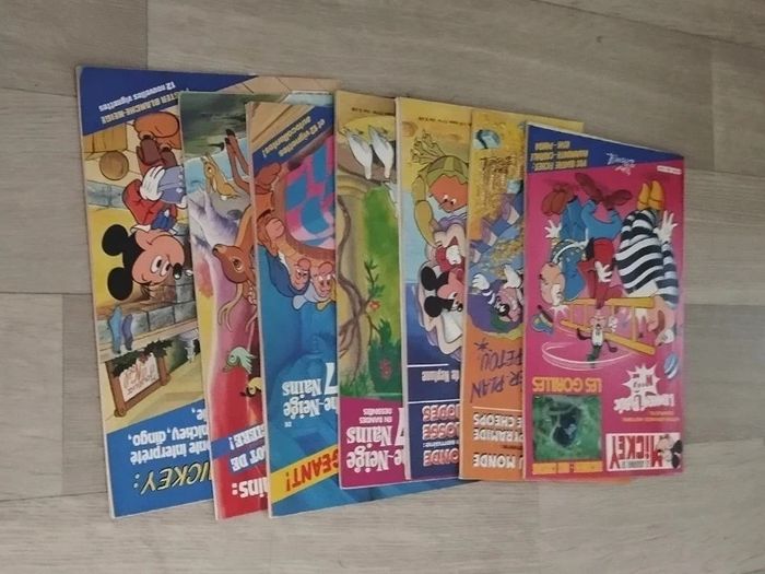 Lot Vintage 7 magazines Journal de Mickey année 1983 L059  7595020317 - photo numéro 4