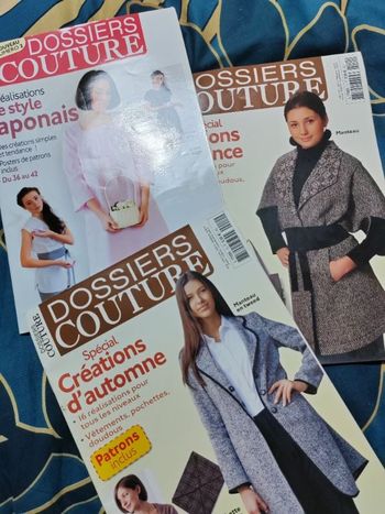 Lot de magasines couture