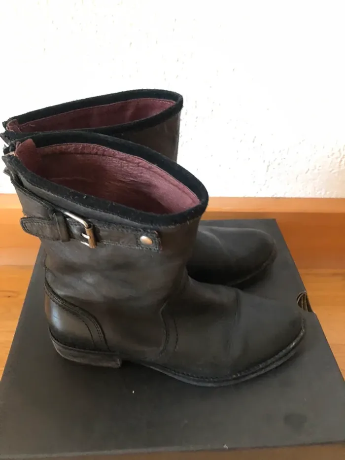 Bottines noire IKKS - photo numéro 2