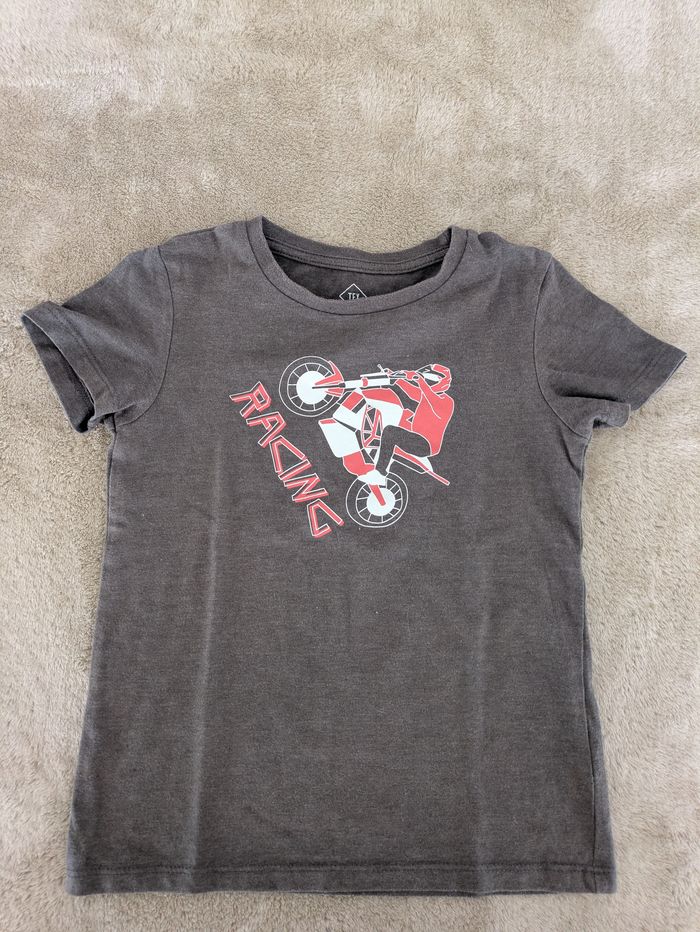 T-shirt Moto Cross TEX Basic - 4-5 Ans