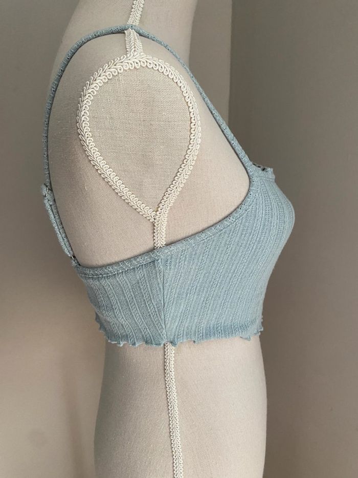Débardeur crop top brassière intégrée - photo numéro 7