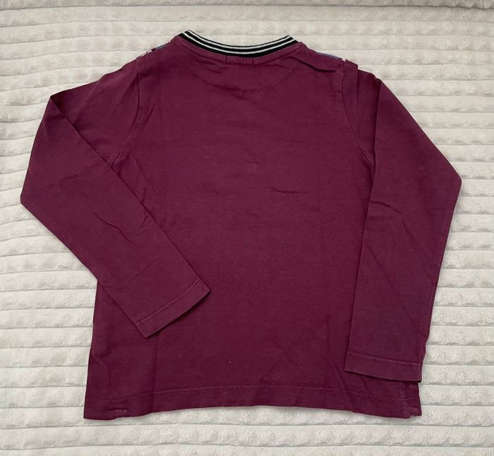 Tee-shirt garçon manches longues 3 ans, DPAM - photo numéro 2