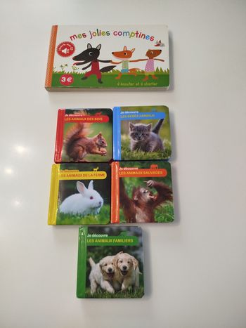 Lot livres animaux
