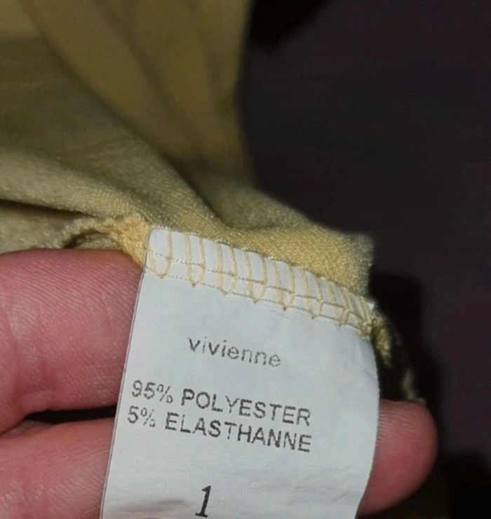 Robe jaune taille 1 - photo numéro 6