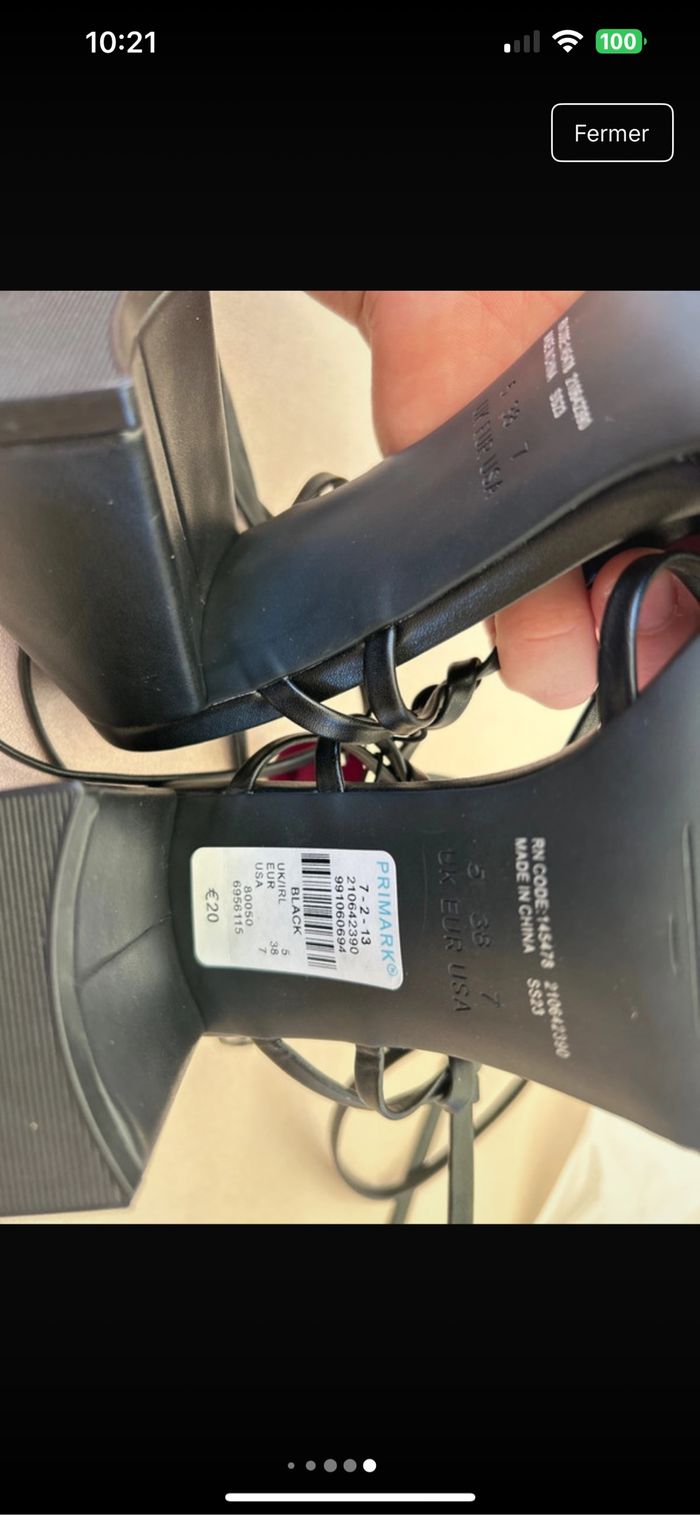 Chaussures à talons primark neuf - photo numéro 5