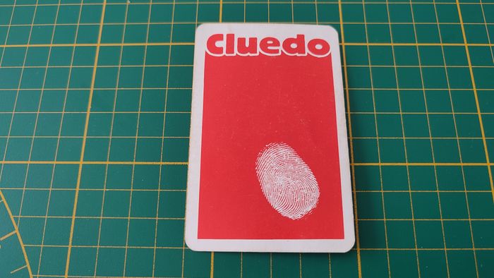 Carte véranda en l'état Cluedo miro-meccano pièce détachée jeu de société #E26 - photo numéro 2